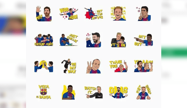 WhatsApp: conoce el truco para tener stickers de Lionel Messi y otras figuras del Barcelona en tu celular