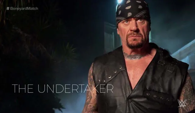 The Undertaker demostró que es un luchador inacabable dentro de la compañía. Foto: WWE.