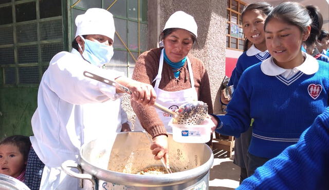 Entregarán desayunos y almuerzos a 5 mil alumnos de secundaria de Puno