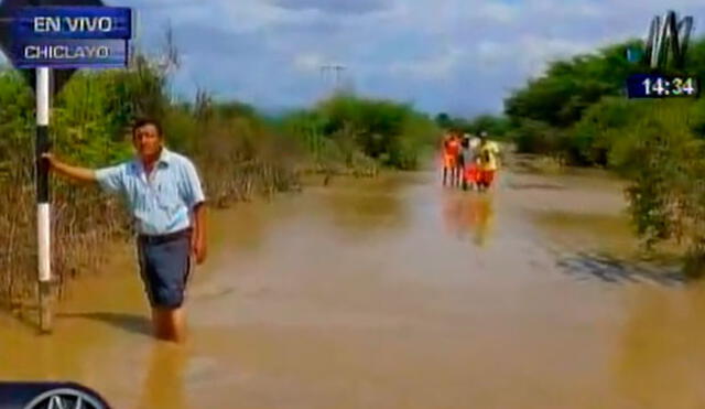 Lambayeque: Desborde del río La Leche afecta a caseríos de Pacora y cultivos en Pítipo | VIDEO