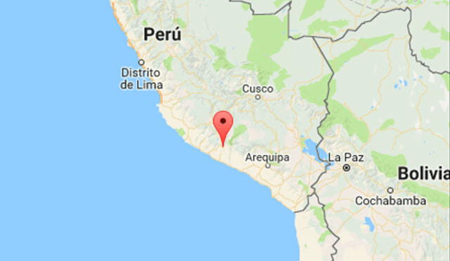 Sismo de 6 grados en la escala de Richter sacude Arequipa