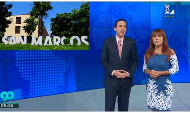 Magaly Medina y otros conductores de TV figuran en la lista de ‘personas no gratas’ para San Marcos