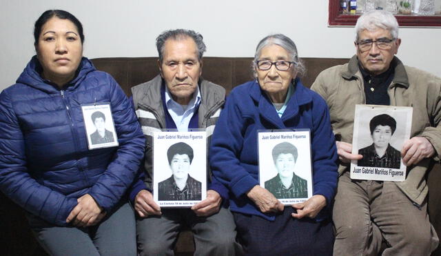Familia de Juan Mariños. Foto: La República.