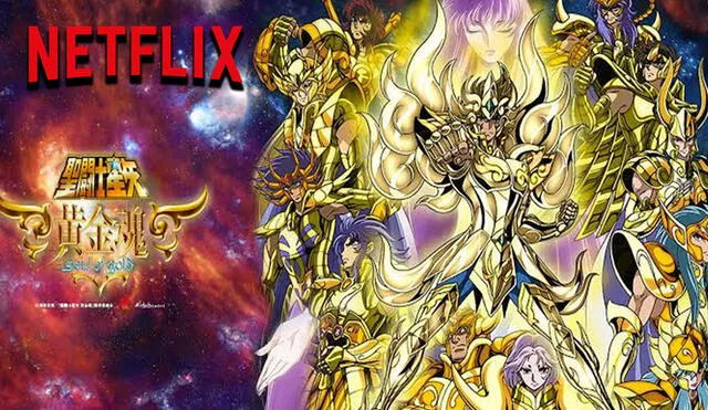 Saint Seiya Soul of Gold llegaría a Netflix en las primeras semanas.