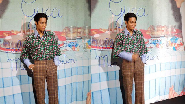 EXO: Kai en el desfile de Gucci en Milán