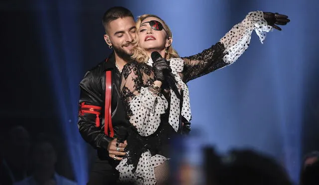 Maluma y Madonna como "Madame X"