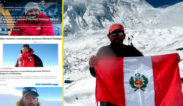 Richard Hidalgo: así reaccionó la prensa internacional sobre la muerte del montañista peruano