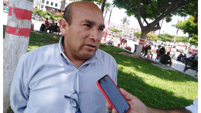 Idelfonso Espinoza Cano, presidente del Comité Cívico de Lucha contra la Corrupción y Rescate Moral de Áncash.