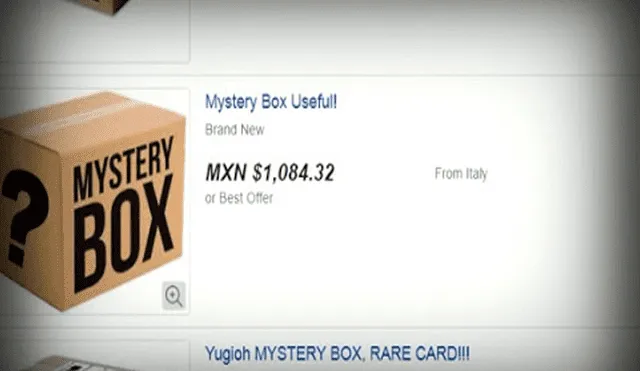 Caja Misteriosa contiene varios productos