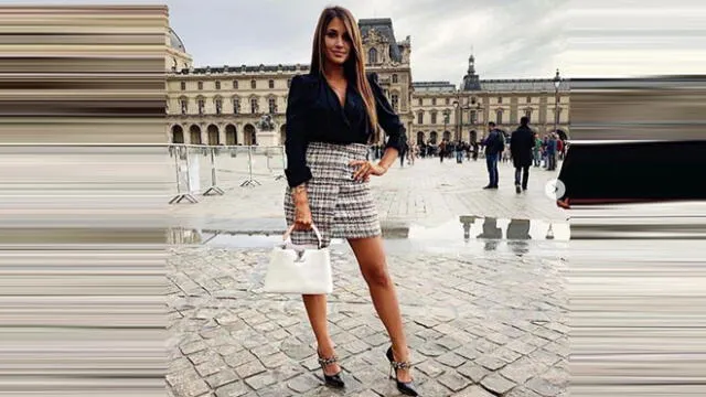 Antonella Roccuzo y su minifalda que cautivó a fans en Instagram