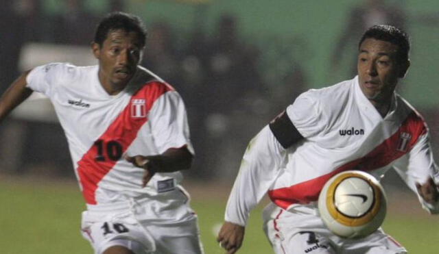 Nolberto Solano y Roberto Palacios jugaron juntos en la Selección Peruana.