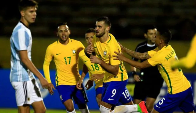 Argentina y Brasil empataron 2-2 en dramático partido del Sudamericano Sub 20 | VIDEO