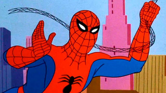 La primera serie de Spider-Man se estrenó en 1967. Foto: Difusión La primera serie de Spider-Man se estrenó en 1967. Foto: Difusión