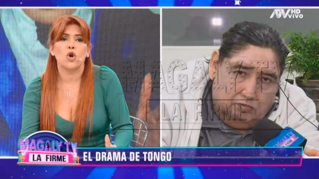 Tongo se enfrenta a Magaly Medina: “¿Tú me quieres matar?”