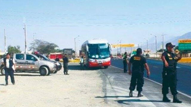 La Libertad: hampones secuestran bus y asaltan a 25 pasajeros