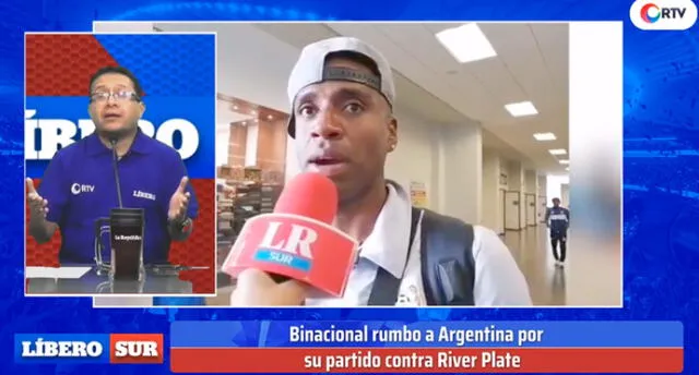 Líbero Sur: Binacional enrumbó a Argentina por su partido contra River Plate.