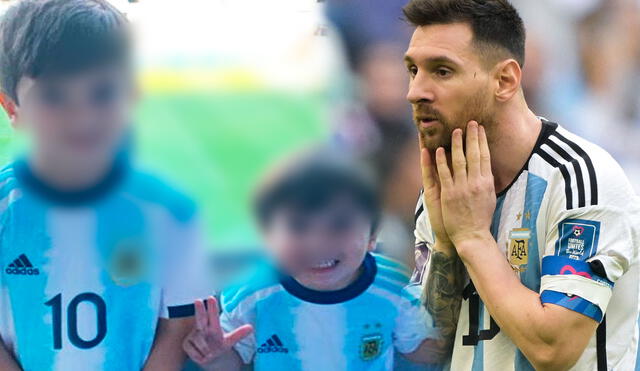 Lionel Messi tiene tres hijos en total. Foto: composición LR/AFP/Twitter