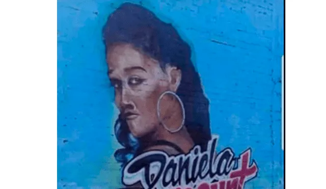 Facebook viral: grafitero peruano retrata a Daniela Darcourt en mural y la confunden con el Ayuwoki [FOTOS]
