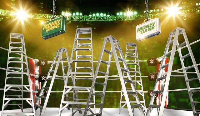 WWE celebrará el 10 de mayo el evento Money in the Bank. Foto: WWE