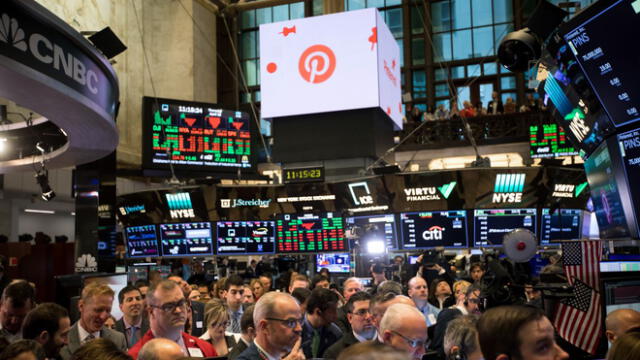 Pinterest: Sus acciones se disparan más del 28% en su primer día en la bolsa
