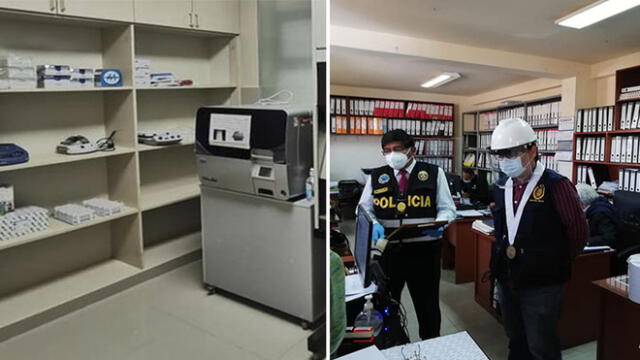 Fiscalía en Arequipa investigará denuncia sobre empresa contratada para proveer de insumos a laboratorio.