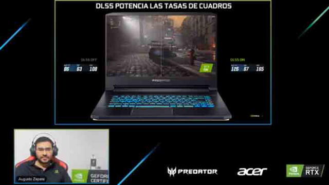 Predator Triton 500 con GeForce RTX 2070 Super. (Fotos: Acer)