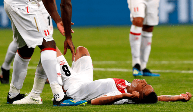 Perú perdió 1-0 frente a Dinamarca en su debut en Rusia 2018