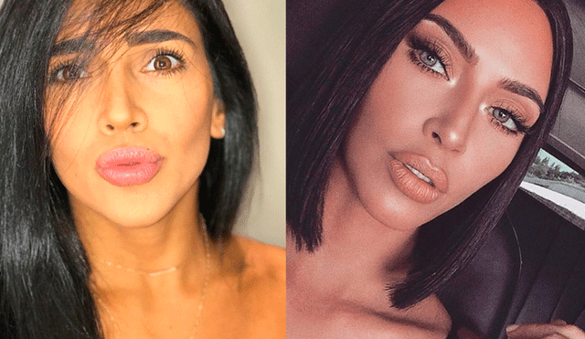Fans de Vania Bludau aseguran que se parece a Kim Kardashian por esta foto