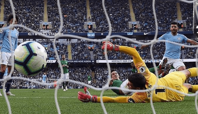 ‘Kun’ Agüero marcó gol maradoniano para el Manchester City [VIDEO] 