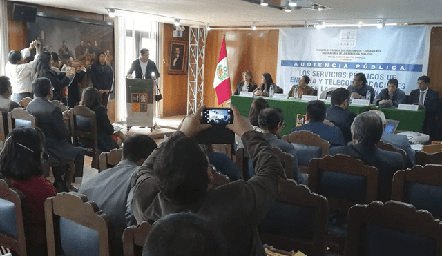Junín: audiencia de congresistas en Huancayo no concita atención del público