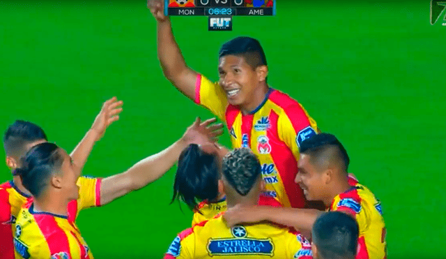 América vs Morelia: Volea exquisita de Edison Flores para anotar su segundo gol en Liga MX