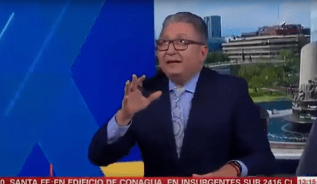 Terremoto en México: Reacción de un presentador de TV en vivo se vuelve viral en redes [VIDEO]