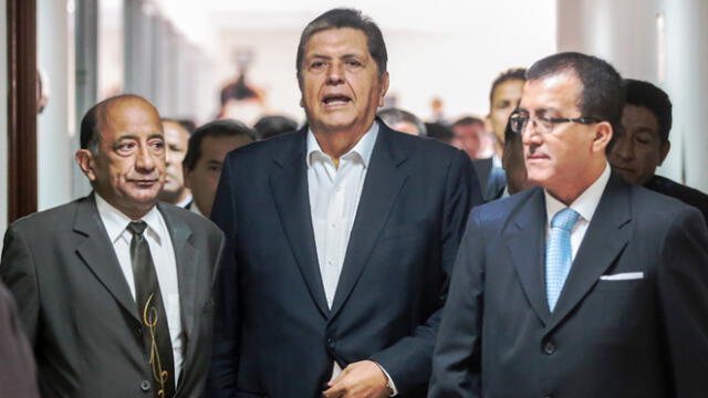 Alan García ahora admite que en Perú "no hay persecución política"