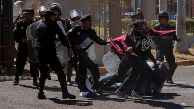Al menos 4 personas fueron detenidas en protestas contra Daniel Ortega