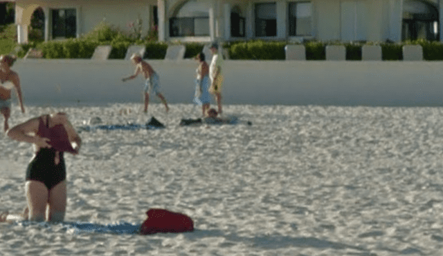 Google Maps: recorre playa de México y encuentran a chica que parece no tener cabeza [FOTOS]