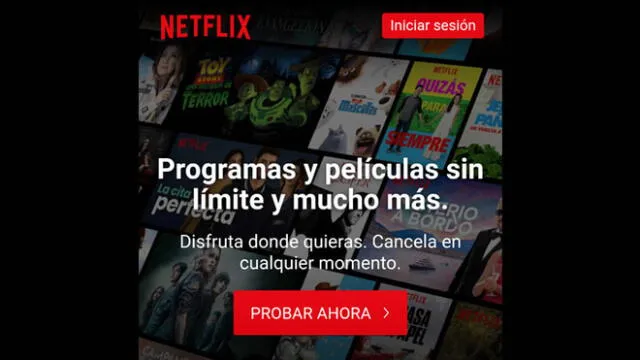 Netflix ya no cuenta con 1 mes de prueba gratis.