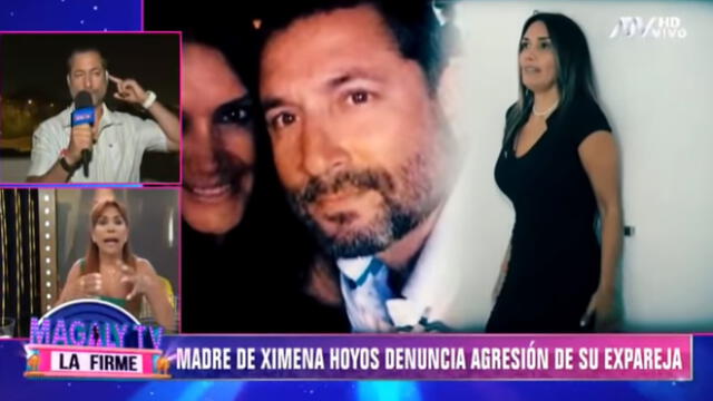 Madre de Ximena Hoyos molesta con entrevista hecha por Magaly Medina. Foto: Captura