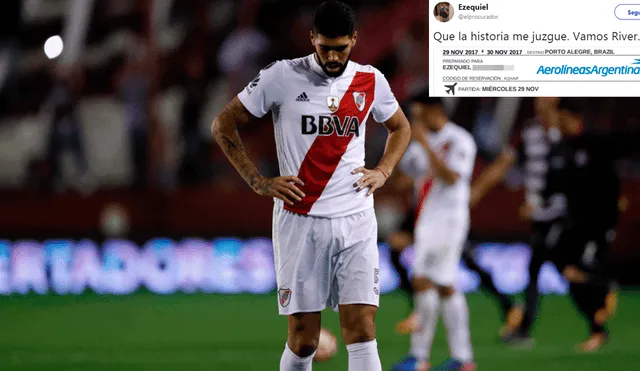 Hincha de River Plate creyó demasiado en su equipo y es víctima de burlas en Twitter [FOTO]