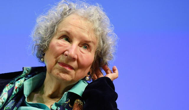 London (United Kingdom), 10/09/2019.- Canadian author Margaret Atwood attends a press conference after the release of her new book 'The Testaments', a sequel to the award-winning 1985 novel 'The Handmaid's Tale' at the British Library in London, Britain, 10 September 2019. (Reino Unido, Londres) EFE/EPA/FACUNDO ARRIZABALAGA