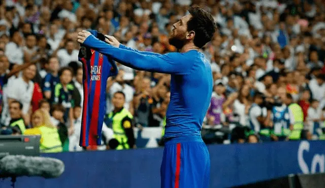 Gol de Lionel Messi frente a Real Madrid.