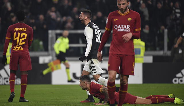 Juventus vs Roma EN VIVO por cuartos de final de la Copa Italia. Foto: AFP