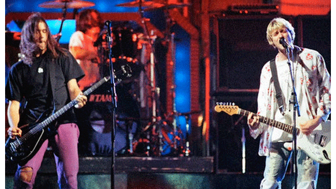 La pelea entre Kurt Cobain y Axl Rose en los MTV Video Music Awards 1992