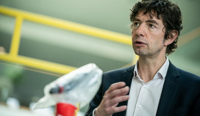 Christian Drosten, científico de referencia en Alemania y asesor del Gobierno en temas del coronavirus. Foto: AFP.