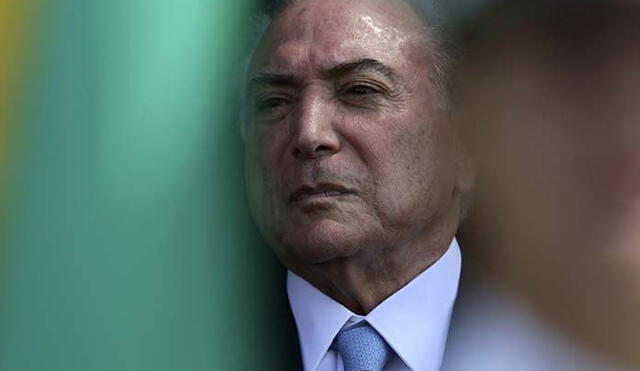Corte de Brasil deja libre a expresidente Temer, implicado en escándalo de Lava Jato