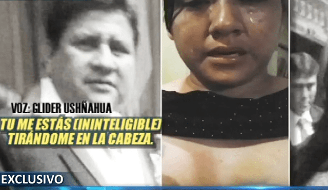 Congresista Glider Ushñahua acusado de agredir a expareja 