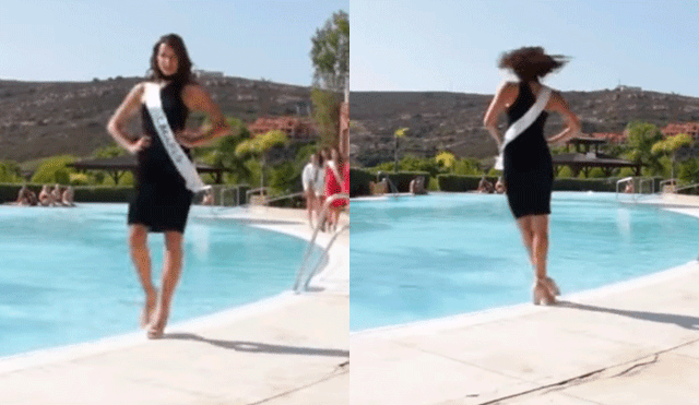 YouTube: Aspirante al Miss Mundo pasó el momento más vergonzoso de su carrera durante desfile [VIDEO]