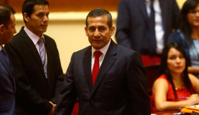 Ollanta Humala en el Congreso: "Nadine Heredia no ha usurpado funciones"