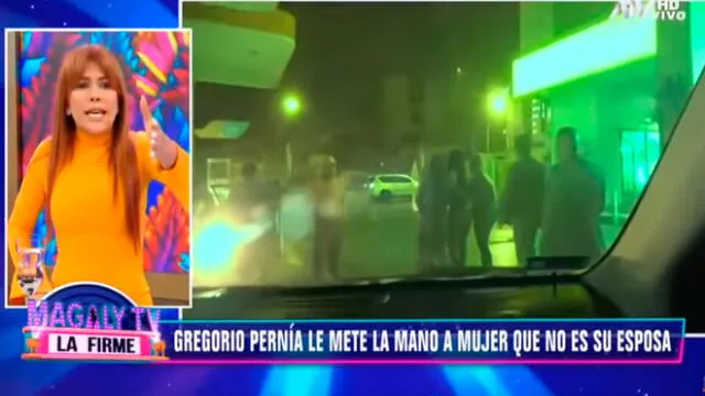 Magaly Medina llama sinvergüenza y asqueroso a Gregorio Pernía