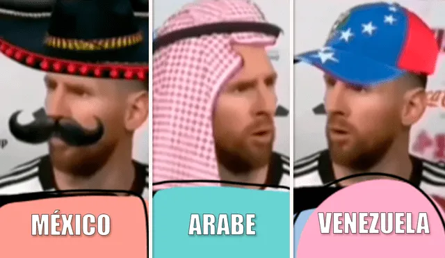 Recrean frase viral de Lionel Messi en distintos idiomas y video es un éxito viral en TikTok.