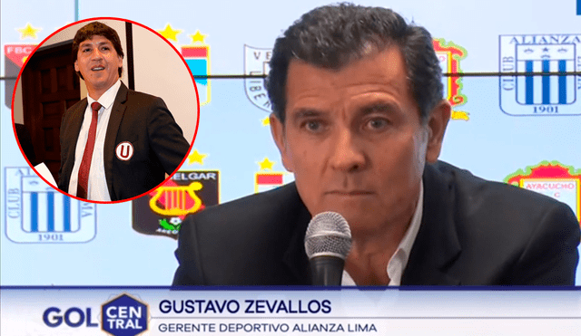 Gustavo Zevallos, gerente deportivo de Alianza Lima, arremetió contra Jean Ferrari y la nueva postura de Universitario con los estatutos de la FPF. | Foto: Gol Perú